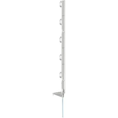 Pvc-Zaunpfahl mit einfachem Spaten Kerbl Eco (x5) Weiß 70 cm Pvc-Zaunpfahl mit einfachem Spaten Kerbl Eco (x5) Weiß 70 cm