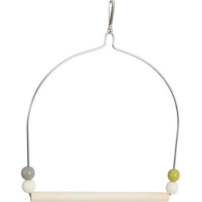 Zolux Holzschaukel für Vögel - Kleintier Spielzeug Zolux Holzschaukel für Vögel - Kleintier Spielzeug