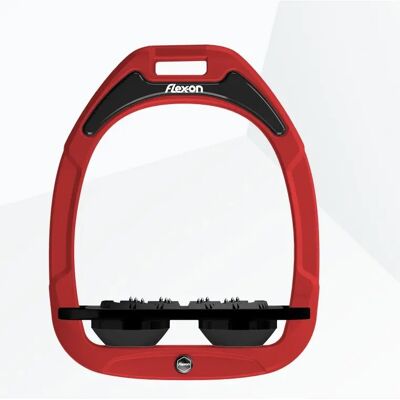 Platte Ultra Grip Steigbügel Rot/Schwarz/Schwarz Flex-On Green Composite Rouge TU Platte Ultra Grip Steigbügel Rot/Schwarz/Schwarz Flex-On Green Composite Rouge TU