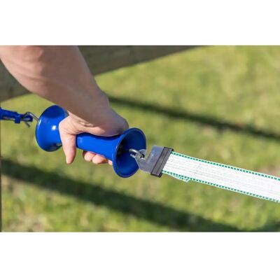 Kerbl Torgriff mit 40mm Litzclip - Blau Kerbl Torgriff mit 40mm Litzclip - Blau