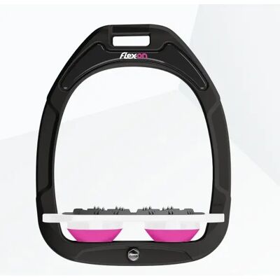 Platte Ultra Grip Steigbügel Schwarz/Weiß/Rosa Flex-On Green Composite Schwarz TU Platte Ultra Grip Steigbügel Schwarz/Weiß/Rosa Flex-On Green Composite Schwarz TU