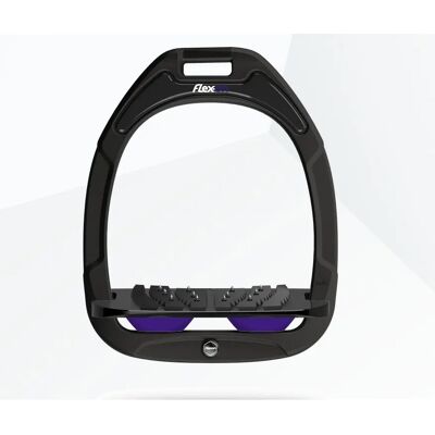 Ultra Grip Steigbügel schräg Grün/Schwarz/Violett Flex-On Green Composite Grün TU Ultra Grip Steigbügel schräg Grün/Schwarz/Violett Flex-On Green Composite Grün TU