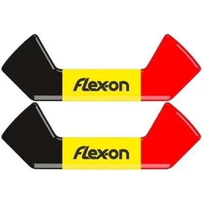 Steigbügelaufkleber Flex-On Safe On Belgique Gelb TU Steigbügelaufkleber Flex-On Safe On Belgique Gelb TU