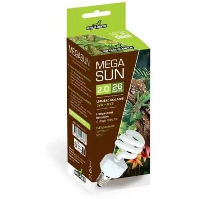 Glühbirne Reptiles Planet Megasun 2.0 Blanc 26 W Glühbirne Reptiles Planet Megasun 2.0 Blanc 26 W