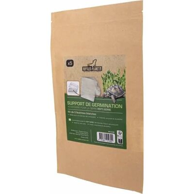 Keimfleece Reptiles Planet (x5) Blanc 3x21x8 cm Keimfleece Reptiles Planet (x5) Blanc 3x21x8 cm