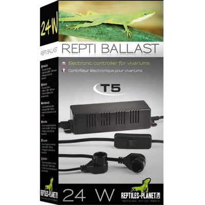 Terrarienbeleuchtung Reptiles Planet Ballast Noir 24 W Terrarienbeleuchtung Reptiles Planet Ballast Noir 24 W