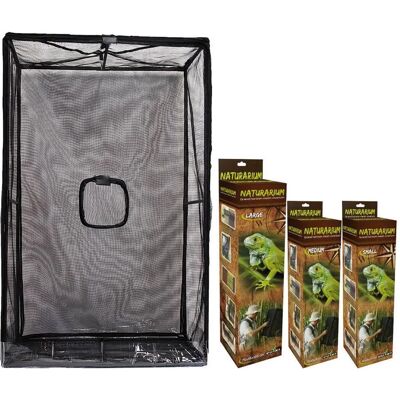 Terrarium-Zubehör Reptiles Planet S Noir 45x45x75 cm Terrarium-Zubehör Reptiles Planet S Noir 45x45x75 cm