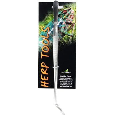 Winkelförmige Futterpinzette Reptiles Planet Argenté 25 cm Winkelförmige Futterpinzette Reptiles Planet Argenté 25 cm