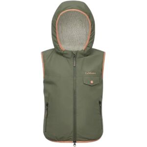 Kinderreitweste ohne Ärmel LeMieux George Vert 10 ans Kinderreitweste ohne Ärmel LeMieux George Vert 10 ans