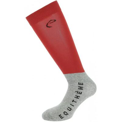Reitsocken Equithème Compet Rouge 36/41 Reitsocken Equithème Compet Rouge 36/41