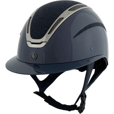 Reithelm BR Equitation Zeta Starlight Bleu 52/54 cm Reithelm BR Equitation Zeta Starlight Bleu 52/54 cm