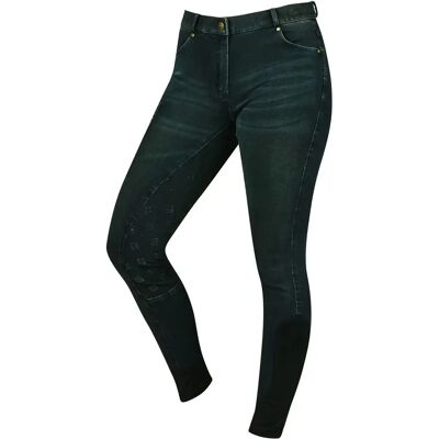 Bedruckte Reitjeans aus Silikon full grip Frau Dublin Shona Noir S Bedruckte Reitjeans aus Silikon full grip Frau Dublin Shona Noir S