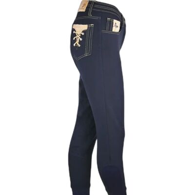 Reitjeans mit Full Grip für Kinder Easy Rider Azra Bleu 11 ans Reitjeans mit Full Grip für Kinder Easy Rider Azra Bleu 11 ans