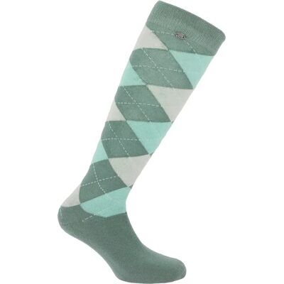 Reitsocken Equithème Argyle Vert 39/41 Reitsocken Equithème Argyle Vert 39/41