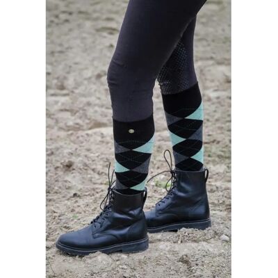 Reitsocken Equithème Argyle Vert 39/41 Reitsocken Equithème Argyle Vert 39/41