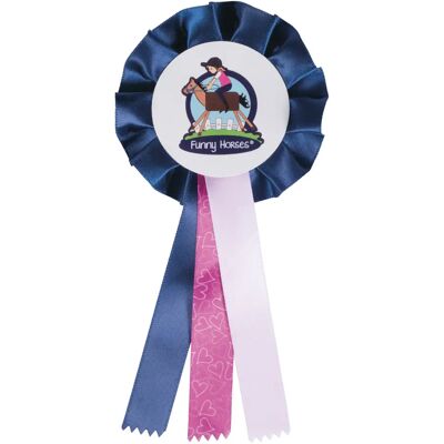 Flots d'équitation HKM Funny Horses Bleu TU Flots d'équitation HKM Funny Horses Bleu TU