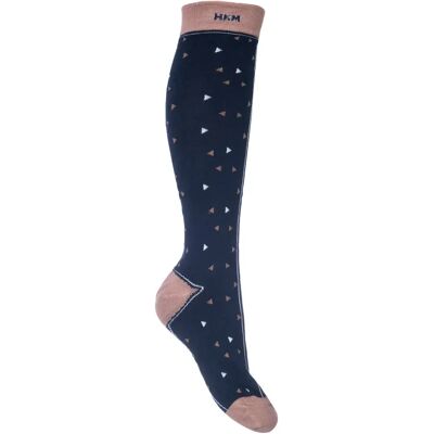 Reitsocken HKM Minimal Bleu TU Reitsocken HKM Minimal Bleu TU