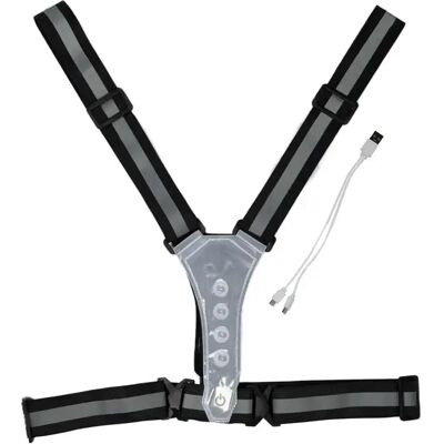Beleuchtete LED-Reitweste HKM Noir TU Beleuchtete LED-Reitweste HKM Noir TU