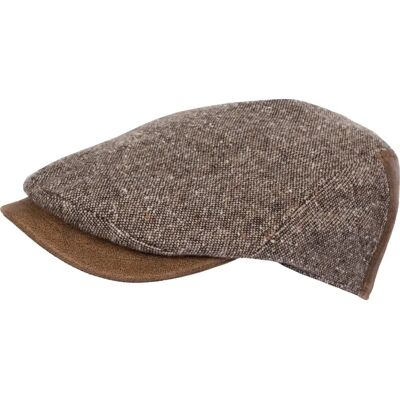 Tweed-Beret HORKA Donegal Marron 62 Tweed-Beret HORKA Donegal Marron 62