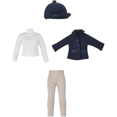 Reitspielzeug LeMieux Tenue de Concours Rider Bleu TU Reitspielzeug LeMieux Tenue de Concours Rider Bleu TU