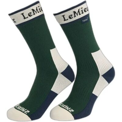 Reitsocken LeMieux Sealskinz Vert 30/36 Reitsocken LeMieux Sealskinz Vert 30/36
