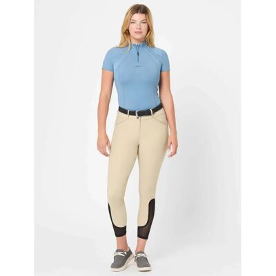 Technisches Damenpolo LeMieux Mia Mesh Bleu 44 Technisches Damenpolo LeMieux Mia Mesh Bleu 44