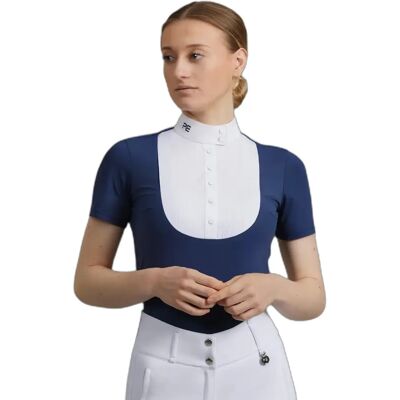Turnier-Reitbluse für Damen Premier Equine Famosa Bleu 44 Turnier-Reitbluse für Damen Premier Equine Famosa Bleu 44