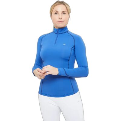 Technisches Reitoberteil für Frauen Premier Equine Ombretta Bleu 36 Technisches Reitoberteil für Frauen Premier Equine Ombretta Bleu 36