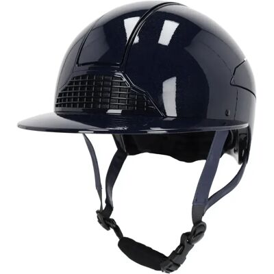Reithelm Visier Polo QHP Seattle Bleu 55/57 cm Reithelm Visier Polo QHP Seattle Bleu 55/57 cm