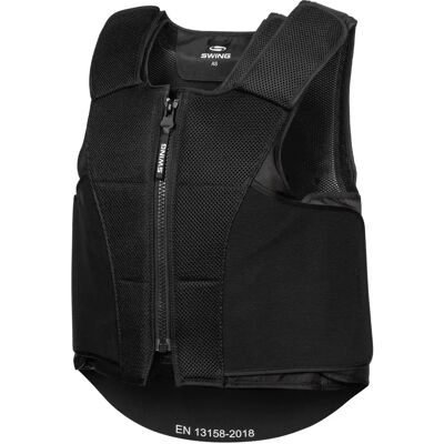 Rückenschutz Reiten Kind Swing P24 Max Schwarz L Rückenschutz Reiten Kind Swing P24 Max Schwarz L