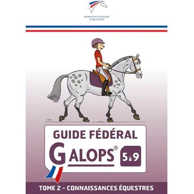 Buch guide fédéral galop 5 à 9 FFE Tome 2 Blanc TU Buch guide fédéral galop 5 à 9 FFE Tome 2 Blanc TU