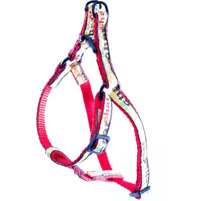 Nylon Katzenharness Martin Sellier Rouge 10/20-35 cm Nylon Katzenharness Martin Sellier Rouge 10/20-35 cm