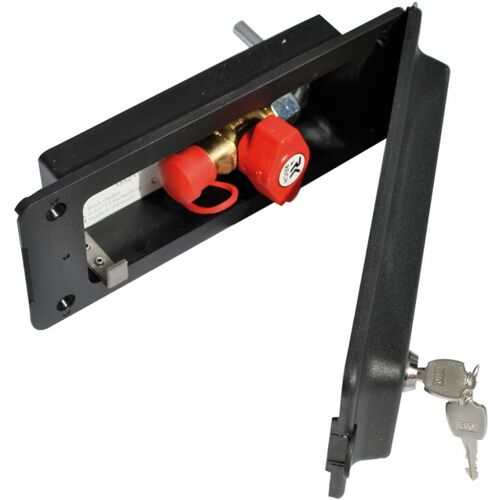 Reich Versorgungsklappe, schwarz