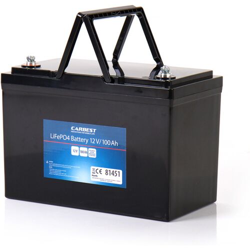 carbest LiFePO4 Batterie Li100 - 100 Ah