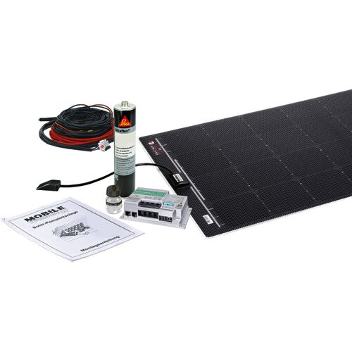 Noname Solar-Komplettanlage Set MT Flat light, 1120 mm, 120 W, 540 mm