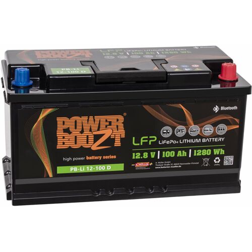 PowerBoozt Lithium Batterie PB-Li 12-100 D