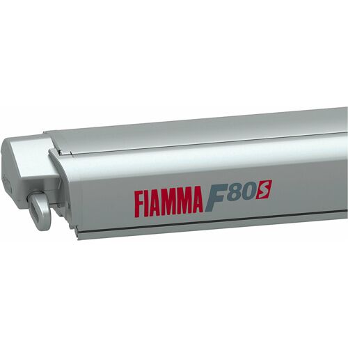 Fiamma F80s 425 Dachmarkise, Auszug 2,5 m, Titanium, Tuch Royal Grey