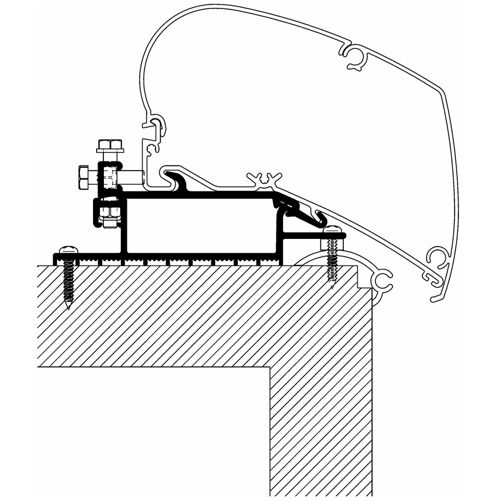 Thule-Omnistor Thule Omnistor Adapter Rooftop