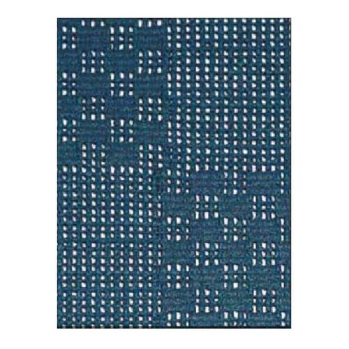 friedola Plus Zeltteppich blau mit Karo-Muster, 4 x 2,5 m, zuschneidbar