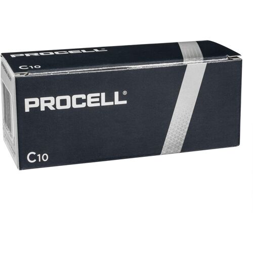 10x Duracell Procell C Baby Zellen LR14 Alkali Batterien