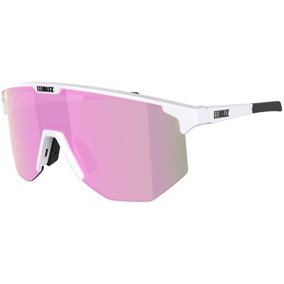 Bliz Vielseitige Sonnenbrille Hero Matt White Brown w Pink Multi Weiß Bliz Vielseitige Sonnenbrille Hero Matt White Brown w Pink Multi Weiß