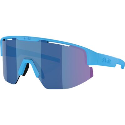 Bliz Vielseitige Sonnenbrille Matrix Small Matt Blue Grey w Blue Mirror aus Wolle Blau Bliz Vielseitige Sonnenbrille Matrix Small Matt Blue Grey w Blue Mirror aus Wolle Blau