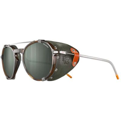 Julbo Sonnenbrille Legacy Marron/Kaki/Orange Spectron 3 Polarized aus Leder Khaki Julbo Sonnenbrille Legacy Marron/Kaki/Orange Spectron 3 Polarized aus Leder Khaki