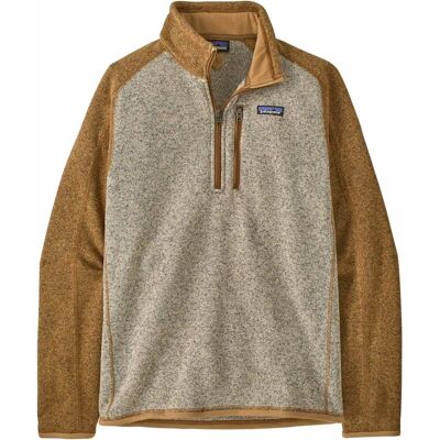 Patagonia Warmer Fleece-Pullover mit 1/4-Reißverschlusskragen – Herren – M's Better Sweater 1/4 Zip Nautilus Tan M's Better Patagonia Warmer Fleece-Pullover mit 1/4-Reißverschlusskragen – Herren – M's Better Sweater 1/4 Zip Nautilus Tan M's Better