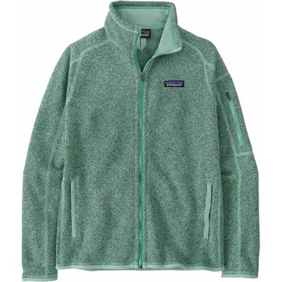 Patagonia Warmer Fleece-Pullover mit Reißverschluss – für Damen / Frauen – W's Better Sweater Jkt Thin Ice W's Better Sweater Jkt Patagonia Warmer Fleece-Pullover mit Reißverschluss – für Damen / Frauen – W's Better Sweater Jkt Thin Ice W's Better Sweater Jkt
