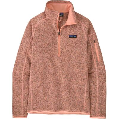Patagonia Warmer Fleece-Pullover mit Reißverschluss – Damen / Frau – W's Better Sweater 1/4 Zip Peach Sherbet W's Better Sweater Patagonia Warmer Fleece-Pullover mit Reißverschluss – Damen / Frau – W's Better Sweater 1/4 Zip Peach Sherbet W's Better Sweater
