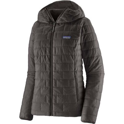 Patagonia Warme Stepp-Und Daundenjacken für PrimaLoft® Damen / Frauen W's Nano Puff Hoody Black W's Nano Puff Hoody Black für Damen Größe Patagonia Warme Stepp-Und Daundenjacken für PrimaLoft® Damen / Frauen W's Nano Puff Hoody Black W's Nano Puff Hoody Black für Damen Größe