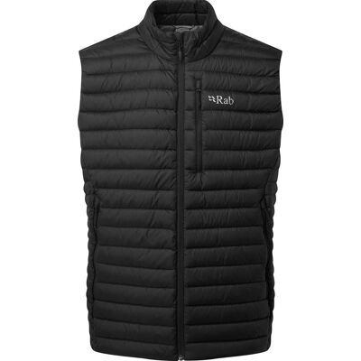 Rab ärmellose Stepp-und Daunenjacken Microlight Vest Black für Herren Größe M schwarz Rab ärmellose Stepp-und Daunenjacken Microlight Vest Black für Herren Größe M schwarz