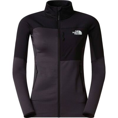 The North Face Fleecejacke mit Polartec® Reißverschluss W Polartec Powergrid Stormgap Jacket Asphalt Grey TNF Black für Damen Größe M Grau The North Face Fleecejacke mit Polartec® Reißverschluss W Polartec Powergrid Stormgap Jacket Asphalt Grey TNF Black für Damen Größe M Grau