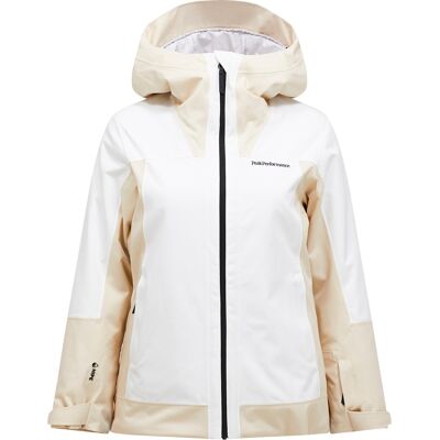 Peak Performance Isolierende Skijacke W Rider Tech 2L Insulated Jacket Sand Fog Off White für Damen Größe S Beige Peak Performance Isolierende Skijacke W Rider Tech 2L Insulated Jacket Sand Fog Off White für Damen Größe S Beige